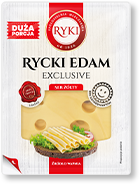 Ser Rycki Edam (O/Z) w plastrach 400 g